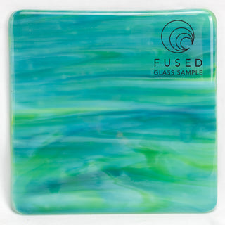 Aqua-Lime Pearl Opal Fusible