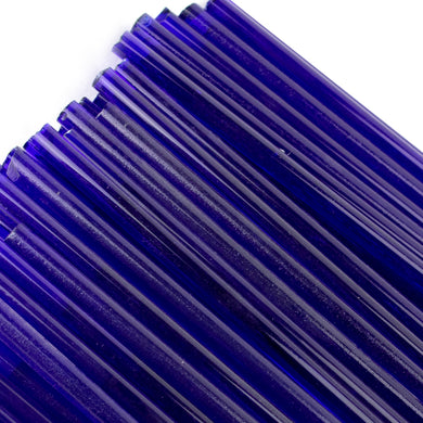 Dark Blue Transparent Rods (6mm)