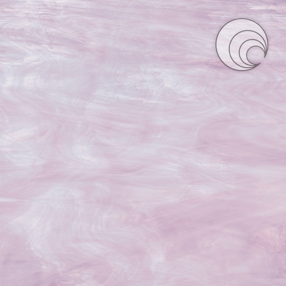 Pale Purple/White Smooth Fusible