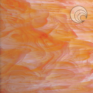 White/Orange Smooth Fusible