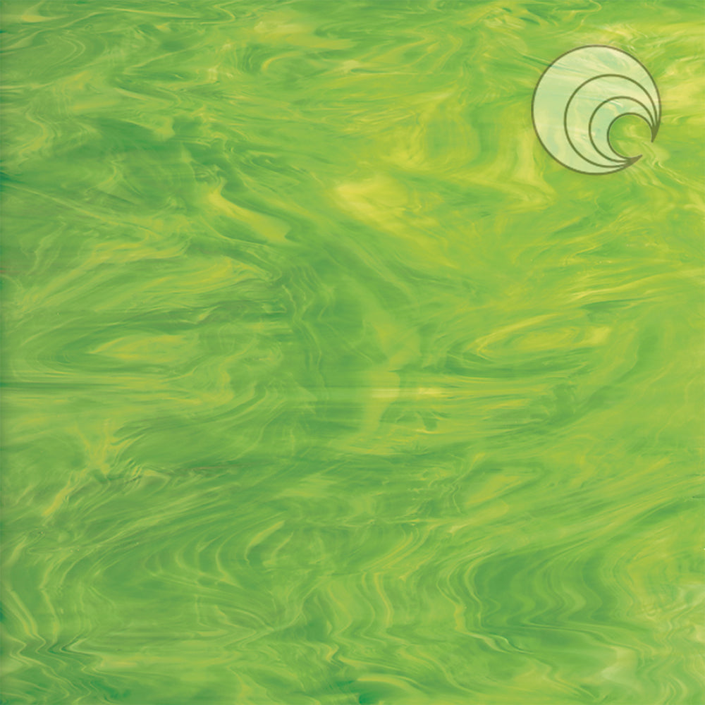 Lime Green/White Smooth Fusible