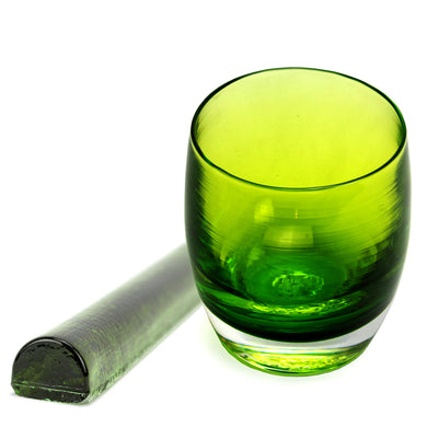 Moss Green Transparent Blowing Color Bar