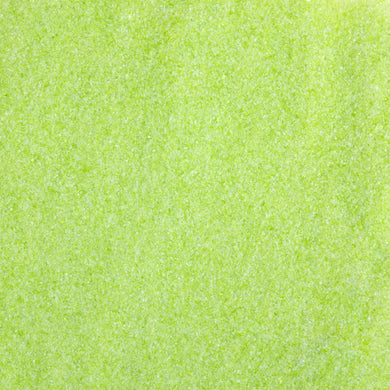 DUAL TONE: Lime Green/White Semi-Opal Frit (F2)