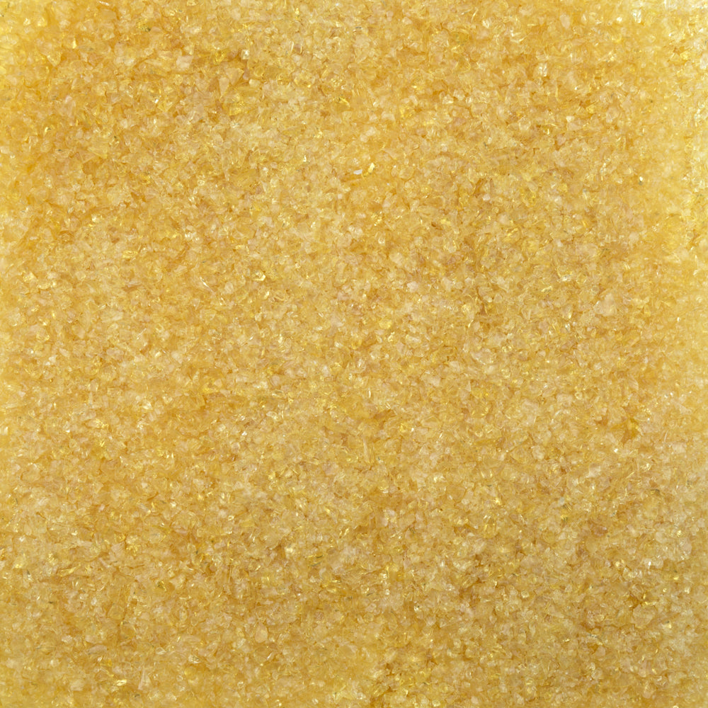 Pale Amber Transparent Frit (F3)