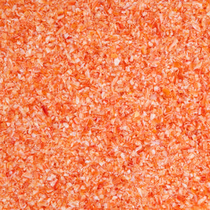White/Orange-Red Opal Frit (F3)