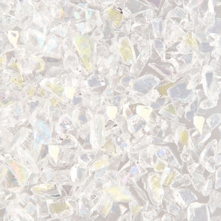 Clear Metallic Irid Frit (F5)