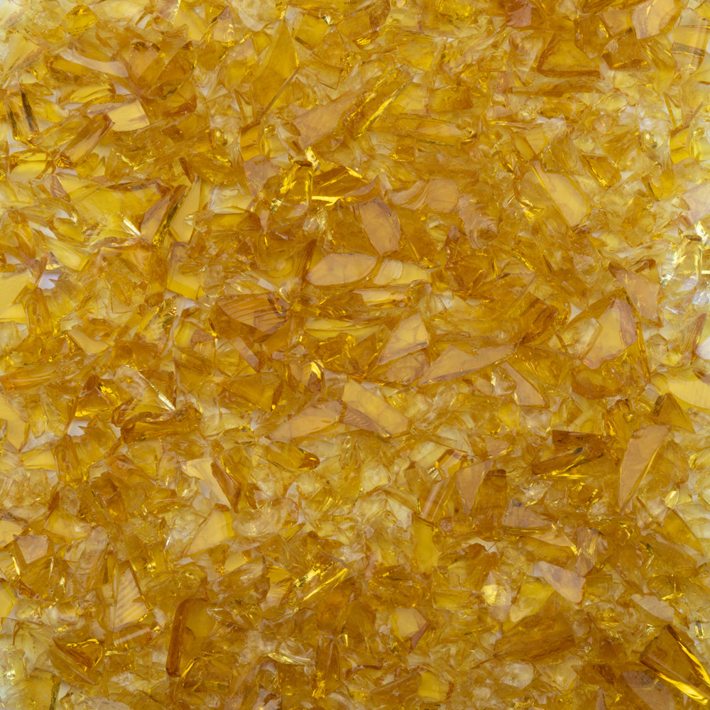 Pale Amber Transparent Frit (F5)