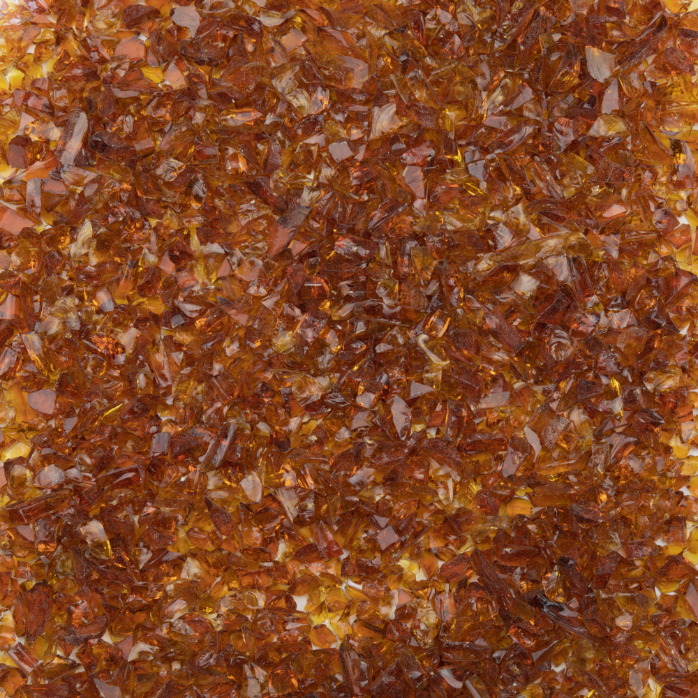 Medium Amber Transparent Frit (F5)