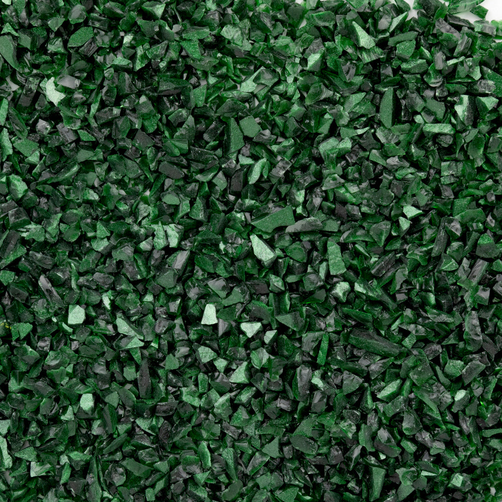 Aventurine Green Transparent Frit (F5)