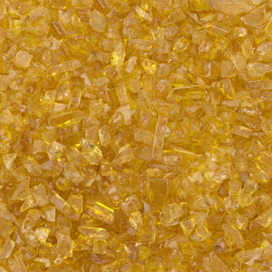 Pale Amber Transparent Frit (F7)